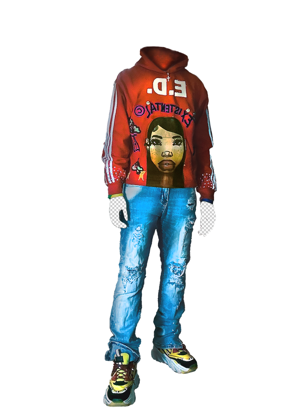 Zooted Zantana Rhinestone Hoodie